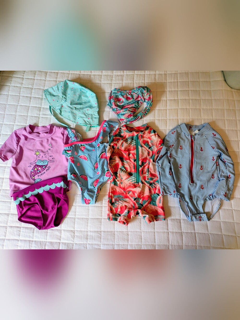 18 Month Girl Swimwear Bundle